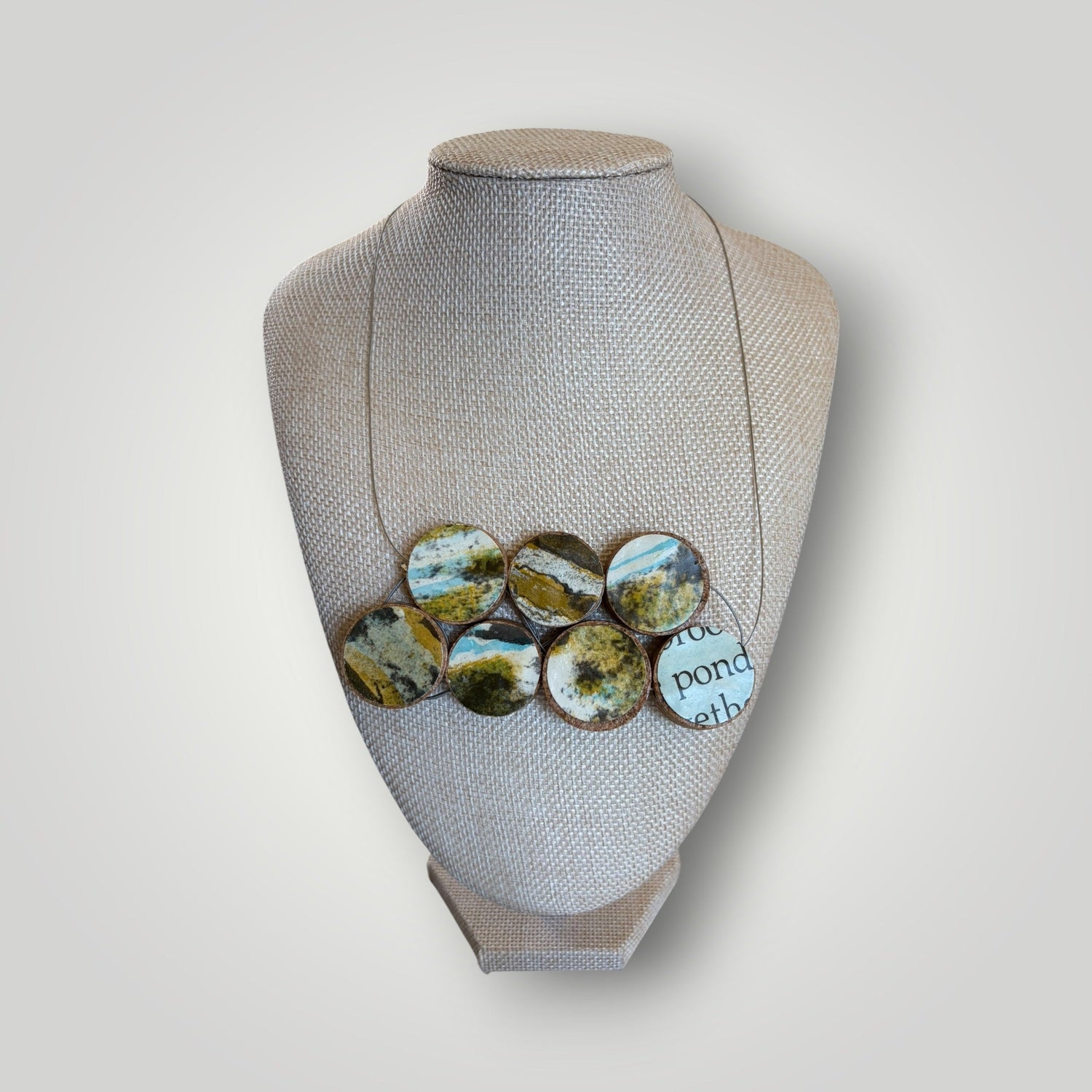 Vintage Book & Lounge Necklace