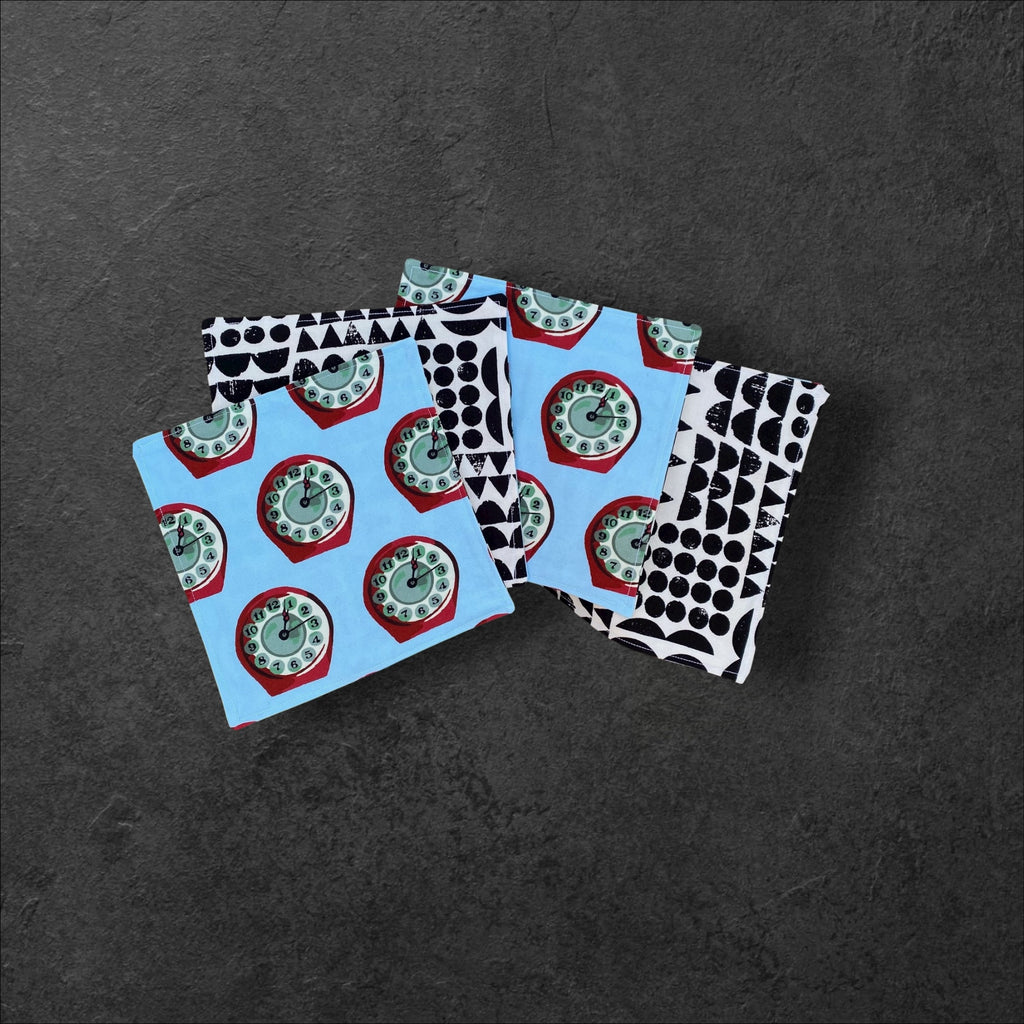 Organic Napkin- Midcentury Modern (set of 4)