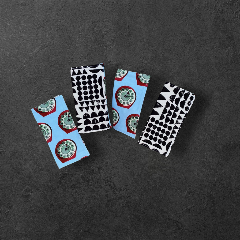 Organic Napkin- Midcentury Modern (set of 4)