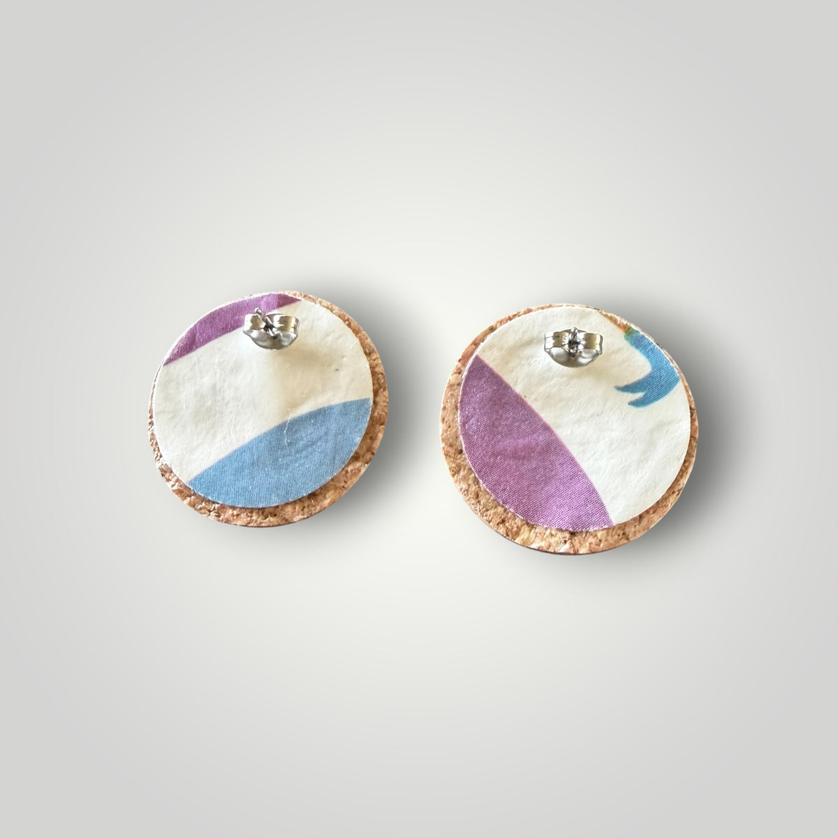 Vintage Book & Wine Earrings-vbw22