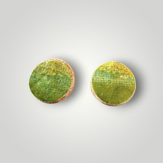Vintage Book & Wine Earrings-vbw13