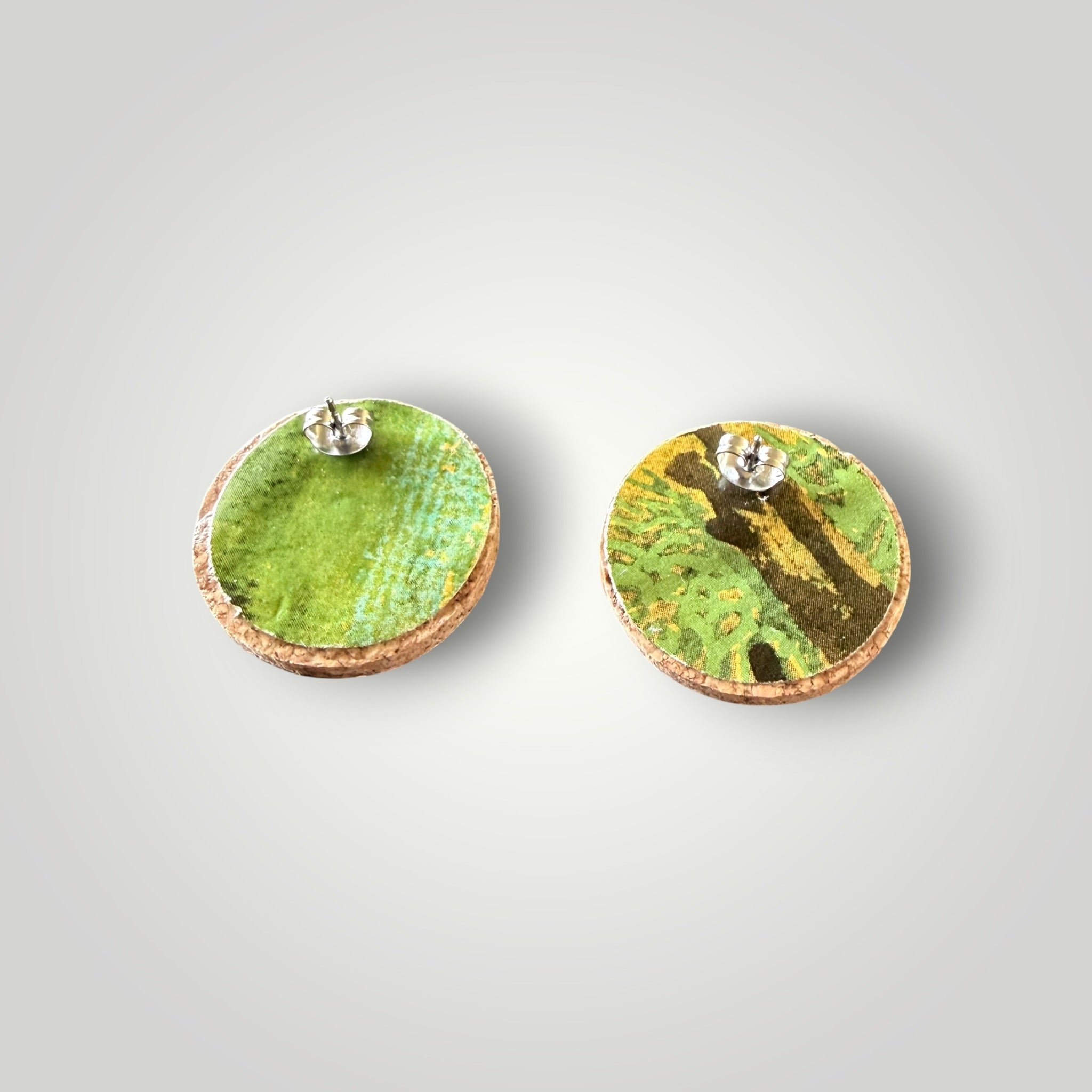 Vintage Book & Wine Earrings-vbw13