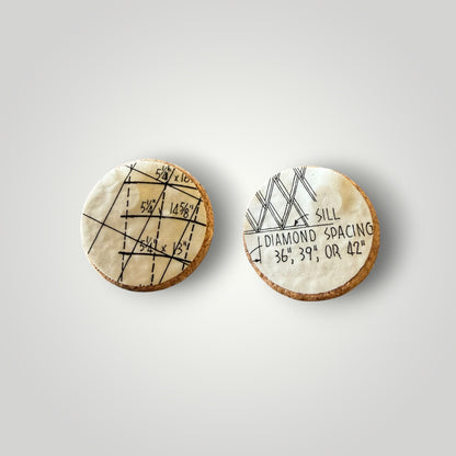 Vintage Book & Wine Earrings-vbw21