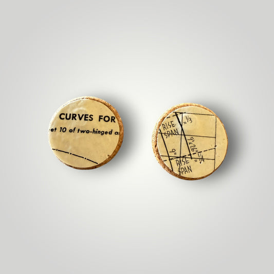 Vintage Book & Wine Earrings-vbw11