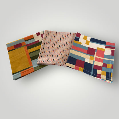 Organic Dinner Napkins- Modern (set of 2)