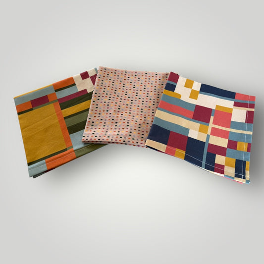 Organic Dinner Napkins- Modern (set of 2)