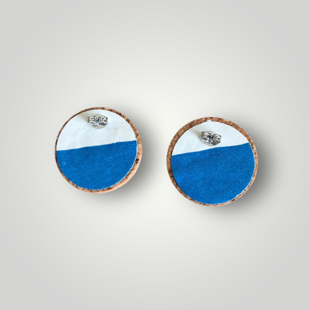 Vintage Book & Wine Earrings-vbw9