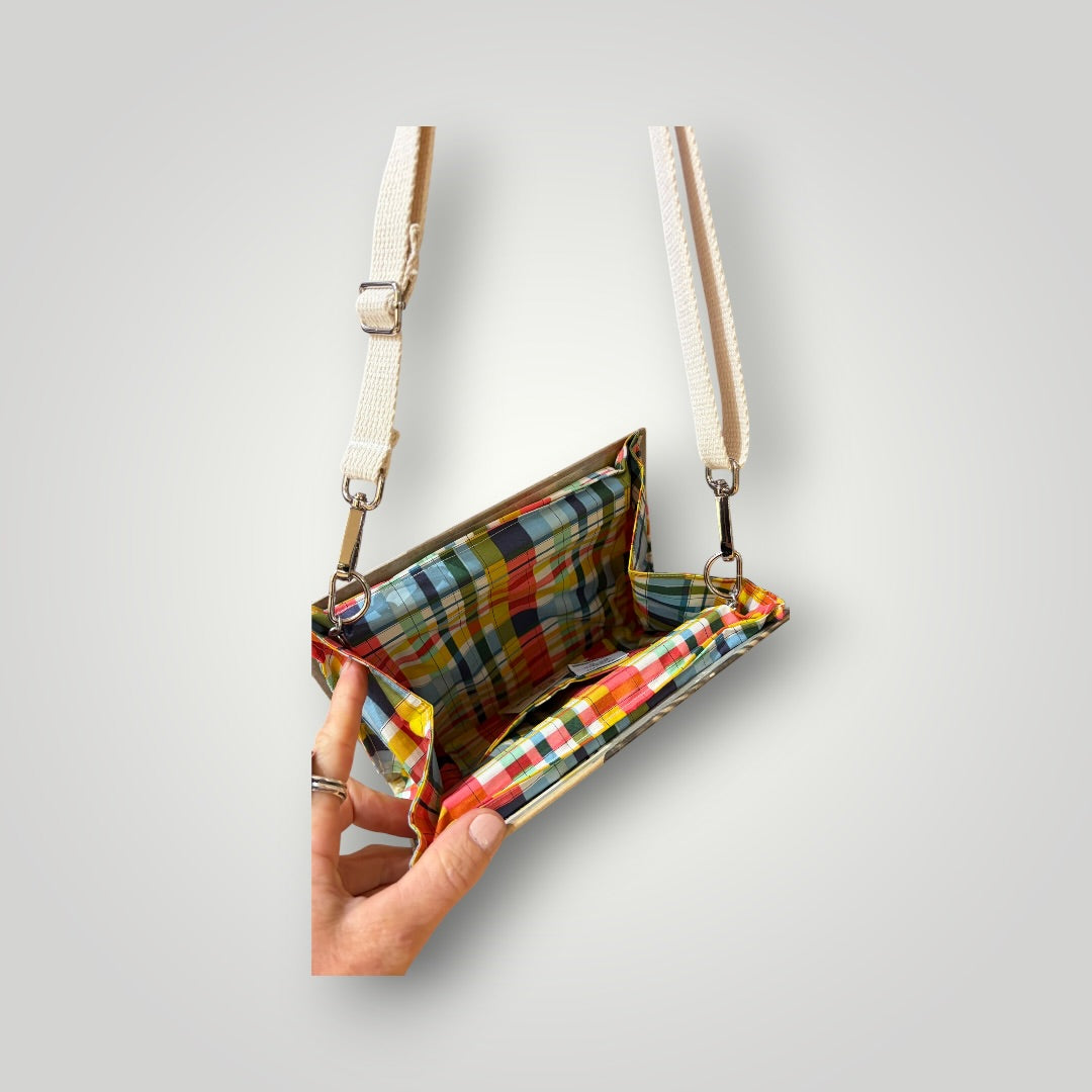 Vintage Book Clutch - Meet John F. Kennedy