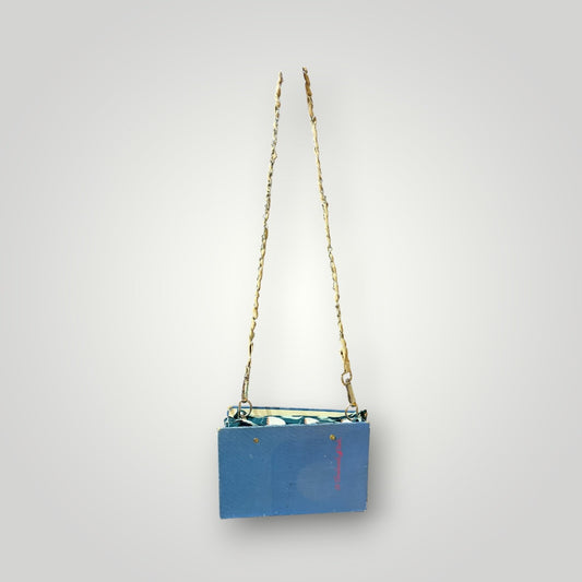 Vintage Book Clutch - Heidi