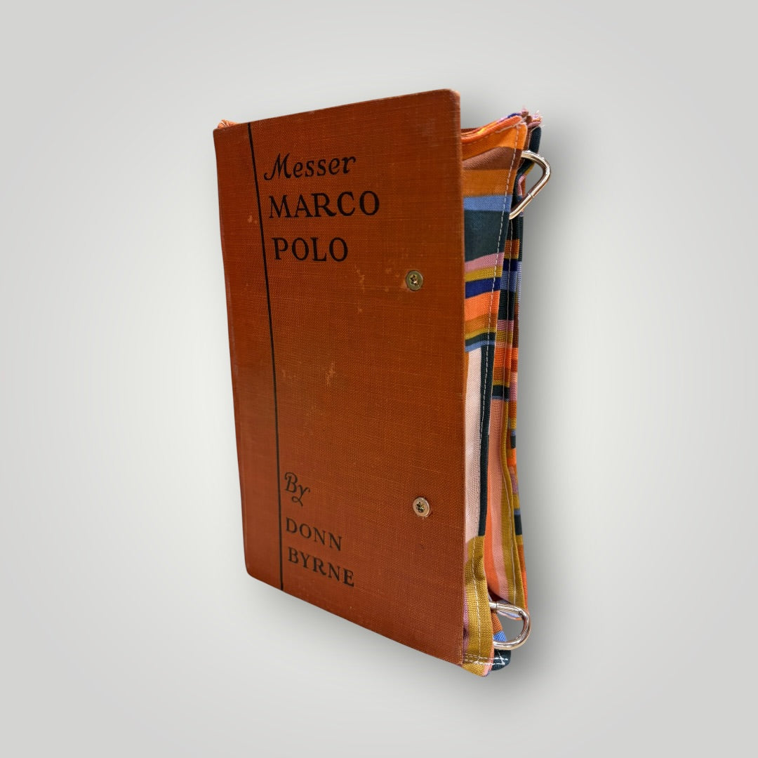 Vintage Book Clutch - Messer Marco Polo
