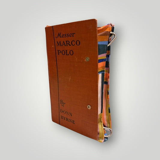 Vintage Book Clutch - Messer Marco Polo