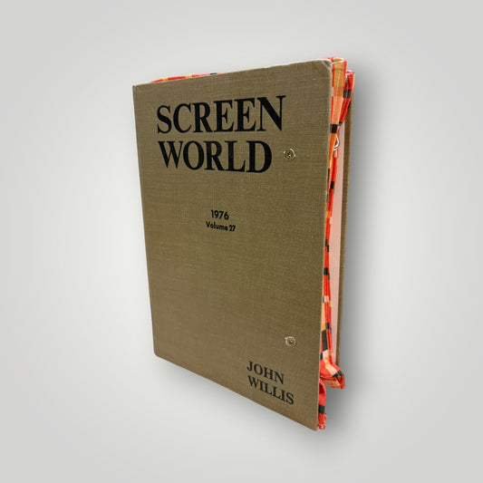 Vintage Book Clutch -1976 Screen World